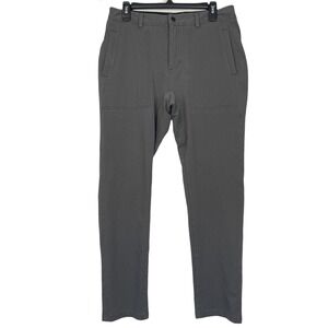 Municipal Sport Utility Gear Mens 32 Stretch Utility Pants Tapered Charcoal Gray
